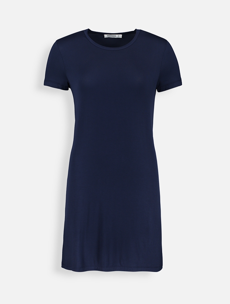 T shirt dress navy top blue